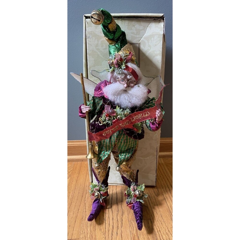 Mark Roberts Joy To The World Christmas Santa Fairy Figure 18" 51.02271 w/ Box